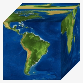 Earth Cube - World Transparent Background, HD Png Download, Transparent PNG