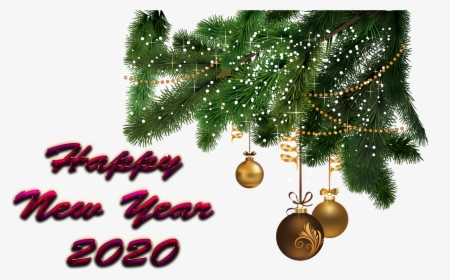 Happy New Year Png Image 2020 Png Clipart - Christmas Transparent Background, Png Download, Transparent PNG