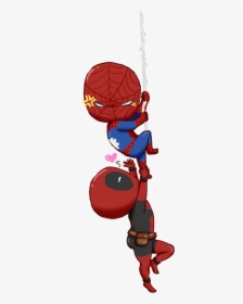 Iron Man And Spider Man Chibi, HD Png Download, Transparent PNG