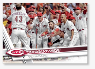 Cincinnati Reds 2017 Topps Baseball Series 2 Team Cards - Team, HD Png Download, Transparent PNG