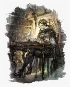 Cyrus Albright - Cyrus Albright Octopath Traveler, HD Png Download, Transparent PNG