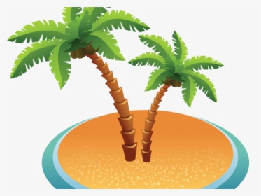 Dead Island Clipart Transparent - Palm Tree Clipart Transparent Background, HD Png Download, Transparent PNG
