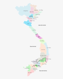 Vietnam Catholic Dioceses Map - Vietnam Outline Map Black, HD Png Download, Transparent PNG
