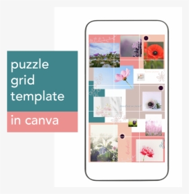 Transparent Puzzle Template Png - Puzzle Grid Instagram Template, Png Download, Transparent PNG