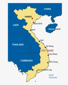 Da Nang Vietnam Map , Png Download, Transparent Png, Transparent PNG