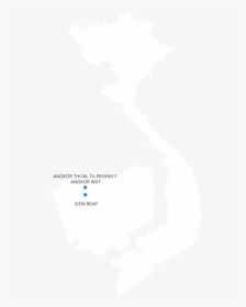 Siem Reap Angkorwat Angkorthom Taprohm - Vietnam Outline Map Black, HD Png Download, Transparent PNG