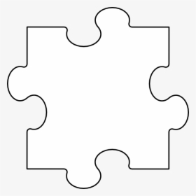 Puzzle Piece Template, HD Png Download, Transparent PNG
