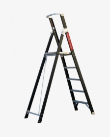 Rope Ladder Png -fibreglass Trade Series Platform Ladders - Ladder, Transparent Png, Transparent PNG