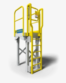 Industrial Ladder Work Platform, HD Png Download, Transparent PNG
