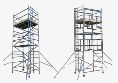 Transparent Ladders Png - Aluminium Scaffolding Tower, Png Download, Transparent PNG
