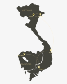Exotic - Capital Of Vietnam Map, HD Png Download, Transparent PNG