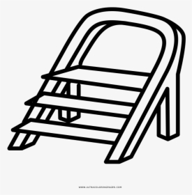 Ladder Coloring Page - Stairs, HD Png Download , Transparent Png Image