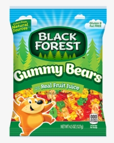 Black Forest, Gummy Bears, - Bag Black Forest Gummy Worms, HD Png Download, Transparent PNG