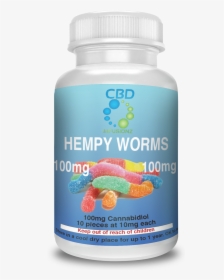 Hempy Worms Gummy Cbd Edibles - Bp Optimizer Review, HD Png Download, Transparent PNG