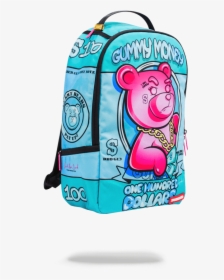 Sprayground Pink Gummy Money Backpack Png Sprayground, Transparent Png, Transparent PNG