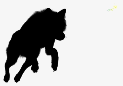 Jumping Wolf Png Drawing - Black Norwegian Elkhound, Transparent Png, Transparent PNG