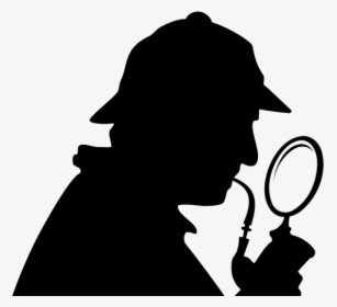 Happy National Private Investigators Day - Sherlock Holmes Silhouette, HD Png Download, Transparent PNG