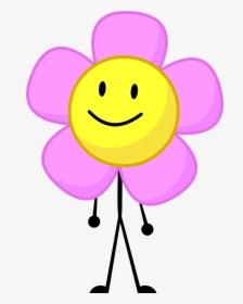 Happy Battle For Dream Island Flower , Png Download - Battle For Dream Island Flower, Transparent Png, Transparent PNG