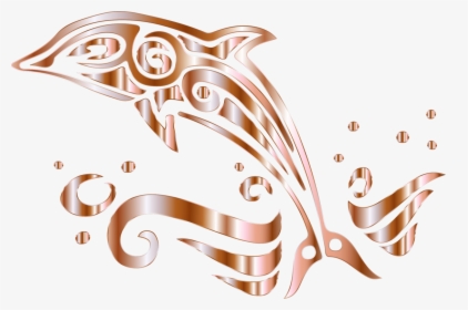Ear,organ,text - Drawing Of Dolphin Creative, HD Png Download, Transparent PNG