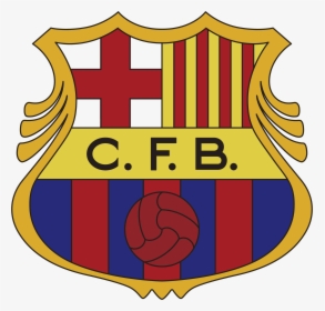 Fc Barcelona Png Logo Fcb Png Logo Free Download - Fc Barcelona Logo 1960, Transparent Png, Transparent PNG