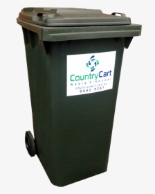 240l Wheelie Bins Offered By Country Cart Waste Disposal - Waste, HD Png Download, Transparent PNG