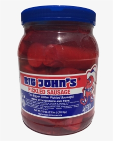 Big John S Pickled Sausage - Strawberry, HD Png Download, Transparent PNG