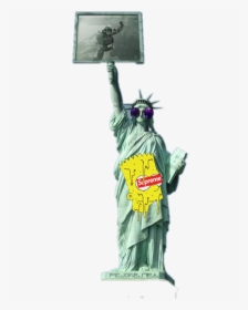 Estatua Da Liberdade Png -estatua Da Liberdade Thug - Statue Of Liberty, Transparent Png, Transparent PNG