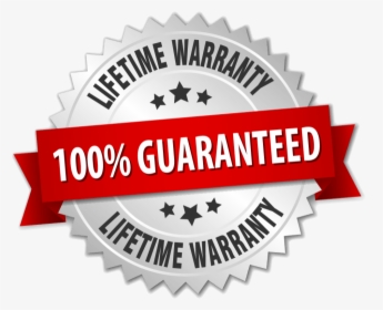 100% Guaranteed Lifetime Warranty - Label, HD Png Download, Transparent PNG