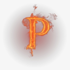 Английский Алфавит, Огненная Буква P, Огонь, Пламя, - Illustration, HD Png Download, Transparent PNG