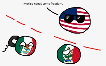 Transparent American Revolution Png - Mexico Countryball, Png Download, Transparent PNG
