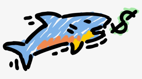 Vector Illustration Of Marine Aquatic Shark Fish Bite, HD Png Download, Transparent PNG