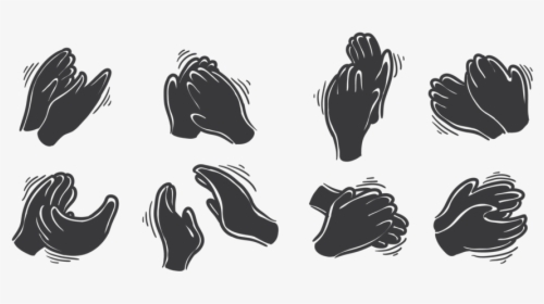 Hands Clapping Icons - Icon, HD Png Download, Transparent PNG
