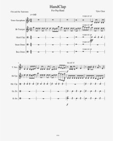 Transparent Clapping Hands Png - Dance Of Thorns Violin Sheet Music, Png Download, Transparent PNG