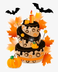 Halloween Birthday Clipart - Halloween Birthday Clip Art Free, HD Png Download, Transparent PNG