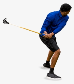 Flinggolf Player Swinging A Flingstick   Style Height - Foursome (golf), HD Png Download, Transparent PNG