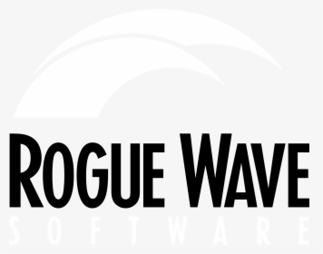 Rogue Wave Software Logo Black And White - Rogue Wave Software, HD Png Download, Transparent PNG