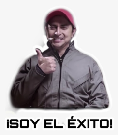 #soyelexito #exito #meme #enchufetv #stickers #memes - Soy El Exito Meme, HD Png Download, Transparent PNG