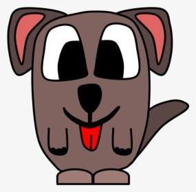 Dog, Big Eyes, Cartoon Animal - Dog Eyes Cartoon, HD Png Download, Transparent PNG