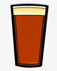 Red Beer Pint Enamel Pin - Pint Glass, HD Png Download, Transparent PNG