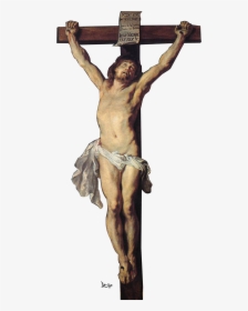 Rubens Drawing Jesus - Cross Jesus Christ Png, Transparent Png, Transparent PNG