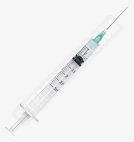 Transparent Needle Png - Disposable Syringe 1 Cc, Png Download, Transparent PNG