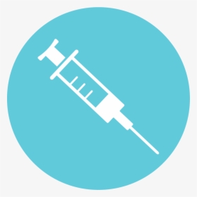 Transparent Medical Needle Png - Transparent Medicine Shot, Png Download, Transparent PNG