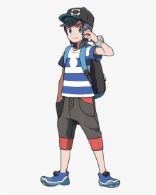 Current - Pokemon Sun And Moon Male Trainer, HD Png Download, Transparent PNG