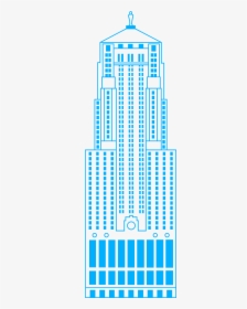 Chicago Board Of Trade Building Clipart, HD Png Download, Transparent PNG