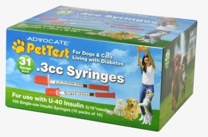 Advocate Pettest Syringes 31g - Pet Test Syringes, HD Png Download, Transparent PNG