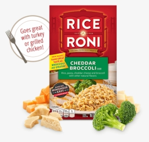 Menu Item Rice A Roni Cheddar Broccoli - Rice A Roni Stir Fried Rice, HD Png Download, Transparent PNG