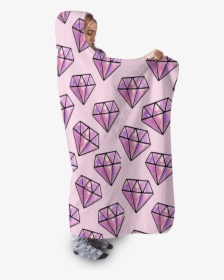 Gearhuman 3d Diamond Custom Hooded Blanket - Birthday Candle, HD Png Download, Transparent PNG