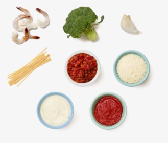 Spicy Shrimp Pasta With Garlic & Broccoli - Pesto, HD Png Download, Transparent PNG