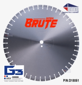 C-63axbrh Brute Pro Concrete Blades - Diamond Blade, HD Png Download, Transparent PNG