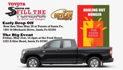 Tundra Food Drive - Toyota Tundra, HD Png Download, Transparent PNG
